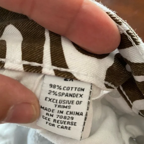 Rue21 Brown and White Patterned Boyfriend Jeans - Picture 5 of 6